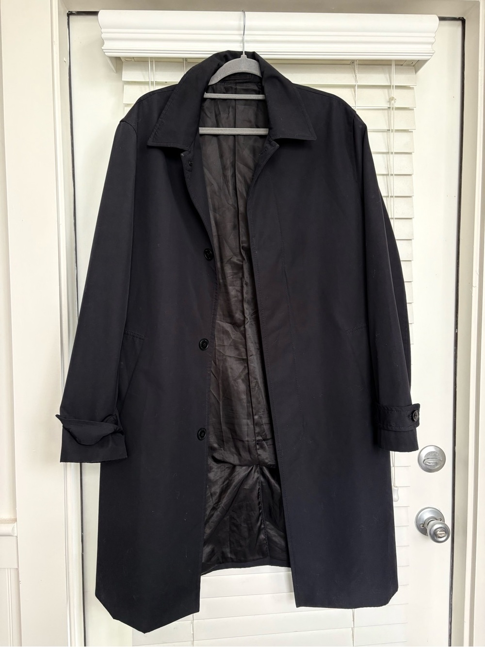 H&M Men’s Navy car coat